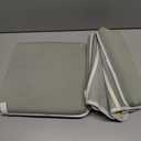 Tiikiy 1.5" Extra Thick Baby Bath Kneeler and Elbow Rest Set, Memory Foam Pad with 4 Organizer Pockets, Comfort Support for Bathing Baby & Pets - Gray Green