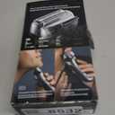 Braun Series 8 Electric Razor for Men, with 4+1 Shaving Elements & Precision Long Hair Trimmer, Close & Gentle Even on Dense Beards, Wet & Dry Electric Razor with 60min Runtime, 8517s Galvano Silver