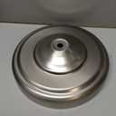 Toilet Paper Holder Stand, Brushed Nickel Toilet Paper Holder Free Standing, Post Pivoting Design & Stable Weighted Base SUS304 Stainless Steel for Bathroom (Mega Roll)