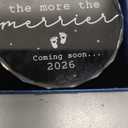 Gifts for Expecting Parents - Expecting Parents to Be Unique Gifts - Baby Pregnancy Announcement Gift for Husband, Family, Grandparents - Glass Baby Pregnancy Announcement Ornament 2026