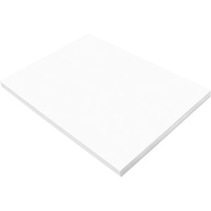 Prang (Formerly SunWorks) Construction Paper, Bright White, 18" x 24", 100 Sheets