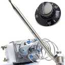 RX-2-24 Thermostat for Fryer 3/8" Mpt Stuff Box, 00-913153 Thermostat RX Series Millivolt Thermostat RX-10-24 compatible with ROBERTSHAW, compatible with Adcraft deep Fryer, 200-400F