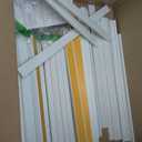 315" Cable Hider, Wire Cover, Cables Raceway for Cord Hide, Long, Large, White and paintable Cords Cover Concealer Conduit Channel, TV, Ethernet Molding Electrical Wires Management Kit