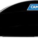 Camco Standard Roof Vent Cover, Opens for Easy Cleaning, Aerodynamic Design, Easily Mounts to RV with Included Hardware-Black (21015)