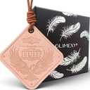 2 x Leather Car Air Freshener Eagle Car Hanging Accessories Cool Gifts for Men Ocean Scent Mens Accessories Car Smell Good Embossed Leather Bag Accessories Charms for Him