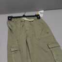 Roxy Girls' Precious Wide Leg Twill Cargo Pants, Relaxed Fit Size L