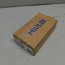 MIULEE Pack of 2 Outdoor Throw Pillow Covers Decorative Farmhouse Square Waterproof Pillows for Tent Patio Garden Balcony Sofa, 18x18 Inch Orange