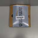 HOMOTEK 8 Pack Hinge Pin Door Stoppers, Hing Door Stops, Adjustable Deluxe Heavy Doorstops for Top of Door, Door Hinge Stoppers with White Rubber Bumper Tips, Bright Brass