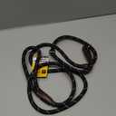 Fida Durable Slip Lead Dog Leash, 6 FT x 3/8" Heavy Duty Comfortable Strong Rope Slip Lead for Small Dogs and Puppies, No Pull Pet Training Lead with Highly Reflective(3/8", Black)