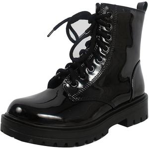 Soda Women's Combat Lace Up Ankle Boots 8,5