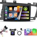 EKAT [2+64G] Car Radio for KIA Optima K5 2010-2013, 9 inch Android 13 Touch Screen KIA K5 Stereo, Carplay/Android Auto/Hi-Fi Audio/SWC/Bluetooth/2.5D Screen