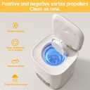 Portable Fully Automatic Washing Machine, 9L Compact Underwear Mini Washer with LCD Touch Control Screen, One-Touch Operation, Easy Installation, Ideal for Apartments, Dorms, RVs & Travel, 110V
