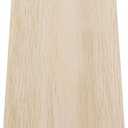 2 1/2"W x 6 1/2"H x 1"P Americraft Solid Hardwood Stain Grade Smooth Plinth Block with Squared Edge, White Oak