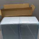 Basics LeakProof Dog and Puppy Potty Training Pee Pads with QuickDry 5Layer Design, Housebreaking, Standard Absorbency, XLarge, 28 x 34 Inch, Blue & White, 60Pack