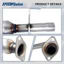 Catalytic Converter Compatible with Toyota Corolla 2003-2008, Matrix 2003-2008, Pontiac Vibe 2003-2008 1.8L Catalytic Convertor (EPA Compliant)