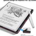 CoBak Case for 11" Kindle Scribe 3rd Generation 2025, Kindle Scribe Colorsoft - All New PU Leather Cover with Auto Sleep Wake, Pen Holder for Scribe 11" 2025 Released