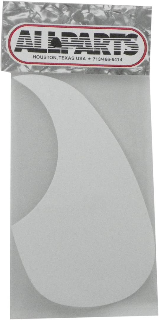 All Parts PG 0090-025 White Pickguard for Acoustic Guitar