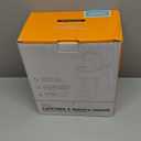 Single Serve One Cup Coffee Maker, for K Cups and Grounds, Mini Coffee Maker with Portable Handle, 6 to 12 Oz Brew Size, for Travel, Camping, Office, RV and Dorm, 120V, Aqua