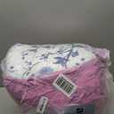 Dobuyly Floral King Size Comforter Set, Blue Flowers on White Botanical Bedding Set 7 Piece Bed in a Bag King, Soft Microfiber Bedding Comforter Sets with Sheets for All Season