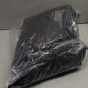 PETICON SUV Cargo Liner for Dogs, Waterproof Pet Cargo Cover Dog Seat Mat for SUVs Sedans Vans with Bumper Flap Protector, Non-Slip, Large Size Universal Fit, Black