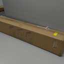 3'' 17 Ft PVC Decorative Pipe Line Cover Kit for Ductless Mini Split Air Conditioner-Full Set, No Other Parts Needed