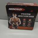 Twister Arm Trainer, 30-120 lbs Adjustable Twister Arm Chest Exerciser with 4 Spring & Poster for Men & Women, Detachable Power Twister Home Fitness Equipment for Enhancing Upper Body Muscle