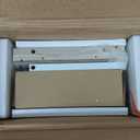 SoBuy Bathroom Narrow Storage Cabinet, Skinny Tall Unit with Adjustable Shelves Slender, Bathroom Organizers and Storage, Anti-Tipping Floor Standing Cupboard Laundry Room, White BZR34-W