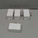 Kasa Smart Plug Mini 15A, Apple HomeKit Supported, Smart Outlet Works with Siri, Alexa & Google Home, UL Certified, App Control, Scheduling, Timer, 2.4G WiFi Only, 4 Count (Pack of 1) (EP25P4), White