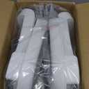 Baby Bathtub, Collapsible Newborn Bathtub for Infant to Toddler 0-24 Months with Soft Cushion and Thermometer,Portable Travel Newborn Tub with No-Slip Feet, Baby Shower Gifts,Grey