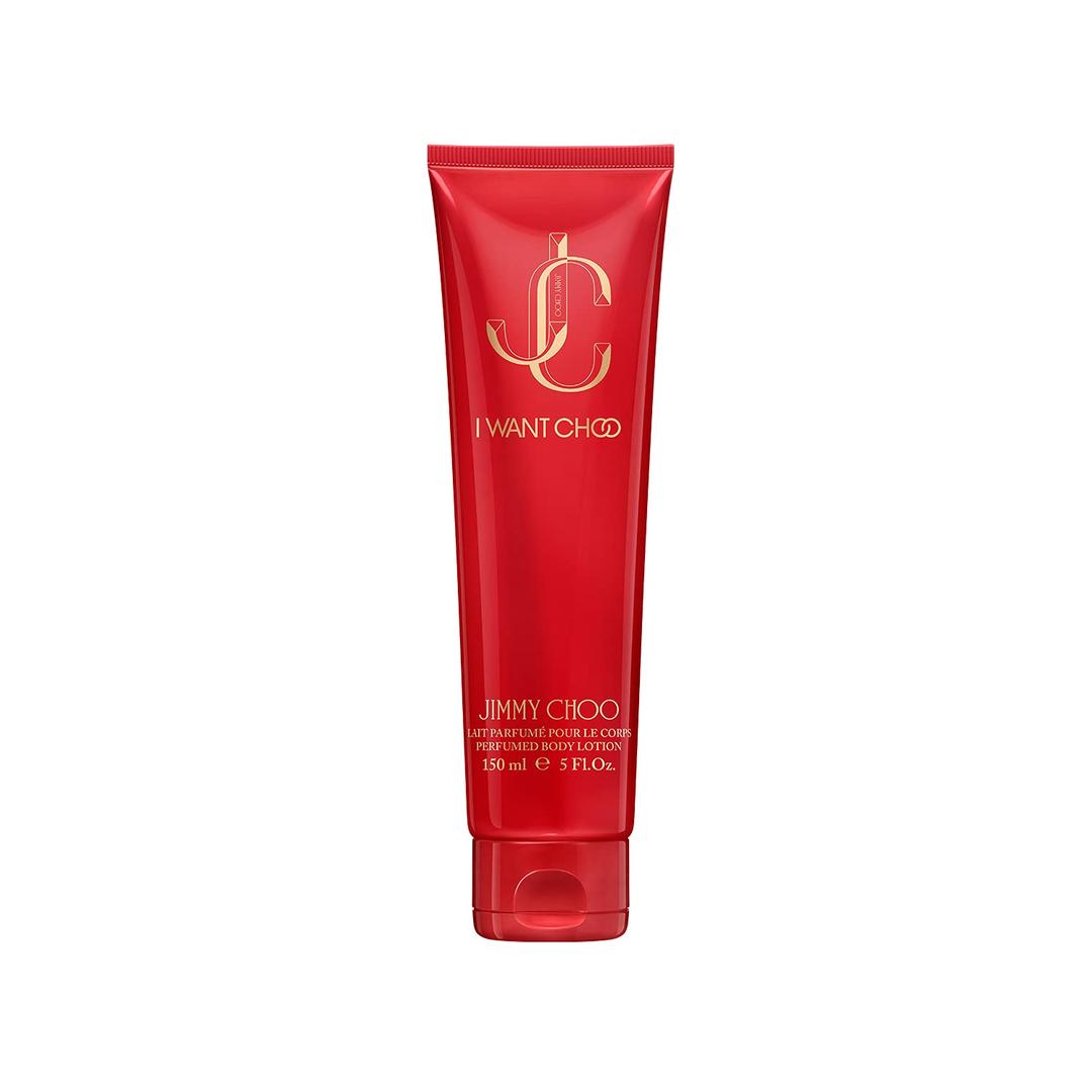 Jimmy Choo - I Want Choo Perfumed Body Lotion - Women's Scented Lotion - Floral & Woody - With notes of Mandarine Juice, Jasmine & Vanilla - 5.0 Fl Oz