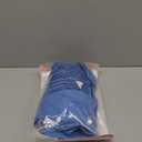 fun shack Flight Attendant Costume Women Blue, Retro Airline Stewardess Outfit with Hat & Gloves (Large)
