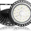 Viugreum 100W UFO LED High Bay Light, 10000LM 6500K Daylight White Ultra Thin LED Warehouse Lighting, IP65 Waterproof Commercial Bay Lighting for Garage Barn Workshop Warehouse Residential