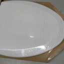 Bemis 1500EC 390 Lift-Off Wood Elongated Toilet Seat, Cotton White (Pack of 1)