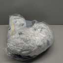 Cat Bed Round Fluffy Hooded Cat Bed Cave, Anti-Anxiety Cave Bed with Hooded Blanket, Cozy Cuddler Luxury Puppy Pet Bed, Anti-Slip Bottom and Machine Washable (Grey, Medium)