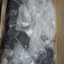 SCITOO 8pcs Front Suspension Kit Lower Control Arm w/Ball Joints Outer Inner Tie Rods Sway Bar Links Fit 2004-2009 For Mazda 3 2006-2014 For Mazda 5 Non-Turbo