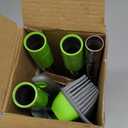 Rubber Broom with Squeegee for Carpet Pet Hair Remover, 57 inch Long Handled Fur Remover Rake, Portable Detailing Lint Brush, Pet Removal Fluff Carpet, Hardwood Floor, Tile