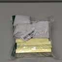 BonKuDoo 4 Pack Gold Glass Dummy Door Knob Interior, Crystal Dummy Door Knobs Door Handles, Satin Brass