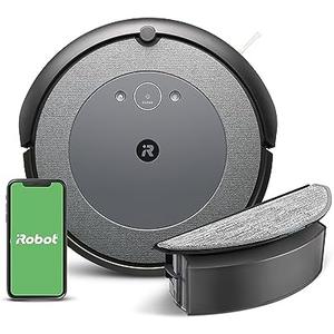 iRobot Roomba Combo i5 Robot Vacuum & Mop - Clean by Room with Smart Mapping, Works with Alexa, Personalized Cleaning Powered OS, Ideal for Pet Hair, Carpet and Hard Floors