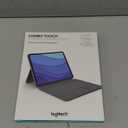Logitech Combo Touch iPad Pro 12.9-inch (5th, 6th gen - 2021, 2022) Keyboard Case - Detachable Backlit Keyboard with Kickstand, Click-Anywhere Trackpad, Smart Connector - Oxford Gray; USA Layout