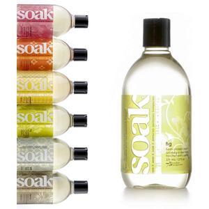 Soak Laundry Soap – No Rinse, Plant Derived Hand Wash Detergent - 375 ml / 12 fl. oz, 75+ Washes (Fig)