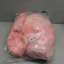 Heated Blanket 50" x 60" - Soft Flannel Sherpa Electric Throw Blanket with 5 Heating Levels & 4 Hours Auto Off for Office, Heating Blanket as a Gift for Grandma, Machine Washable (Pink)