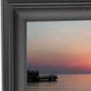 21x26 inch Picture Frame Solid Wood Black,Suitable for Panoramic Photo Frame, Posters,Painting,Group Photo,Puzzle (A23B2126)
