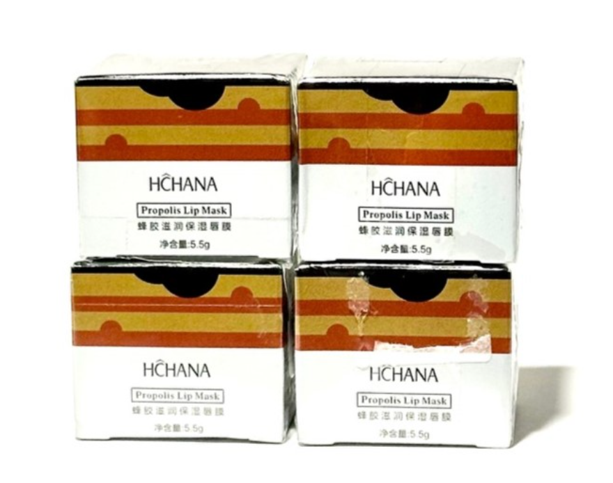 4 Pack Hchana Propolis Lip Mask