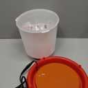 6L Heated Chicken Waterer for Winter Chicken Water with Heater Adjustable Leg Support 35W BPA-Free Heated Poultry Waterer Heavy Duty All in One Heated Waterer for Chicken Coop