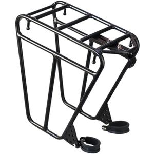 kowaku Bike Front Rack Carrier Cargo Pannier Adults Carrying Metal Bag Luggage Shelf Bicycle Front Fork Rack for Bicycle Shopping