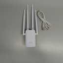 WiFi Extender Internet Booster, Repeater Wireless Routers Amplifier, Mesh Wi-Fi 80% Faster | Broader Than Ever, Support More Network Devices at Home, 1-Tap Setup