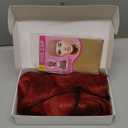 Long Red Wigs with Bangs 26Inch Wavy Curly Hair for Women Tangle Free Soft Natural Looking Premium Heat Resistant Protein Fiber Daily Party Use