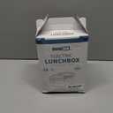 Electric Lunch Box Food Heater, 80W Portable Warmer for Car Truck Work with 304 Stainless Steel Container, 12V/24V/110V Green Heated Lunch Box Suitable for Ideal Driver/Work/Gift