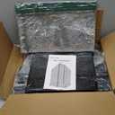 Gardzen Mini Greenhouse with Waterproof Bottom, Portable Green House with Strong Metal Frame, Small Green House for Outside and Inside Use,36.2"(L) x36.2(W) x59.5(H)