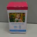 Compatible with Canon Selphy CP1500 CP1300 Ink and Paper, 4x6 Inch KP-108IN KP108 for Selphy CP1500 CP1300 CP1200 CP1000 CP910 CP900 CP810, 100mm x148 mm (3 Ink +108 Sheets Photo Paper)